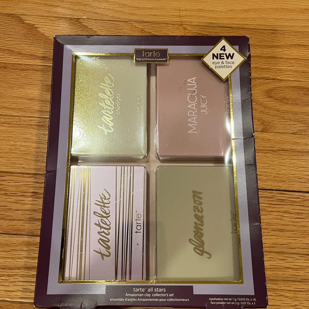 Tarte 4 New Eye & Face Palettes Set